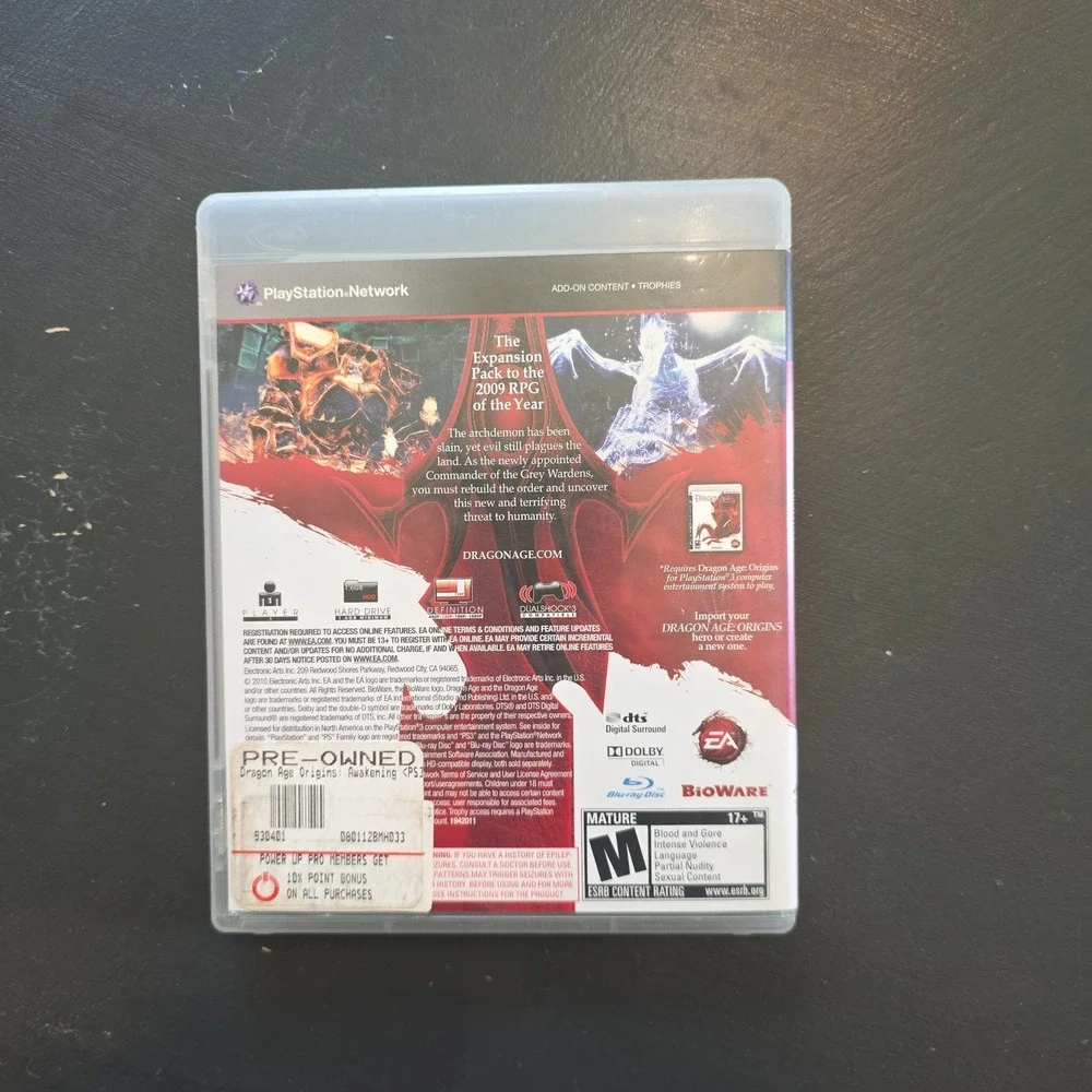 Sony dragon age